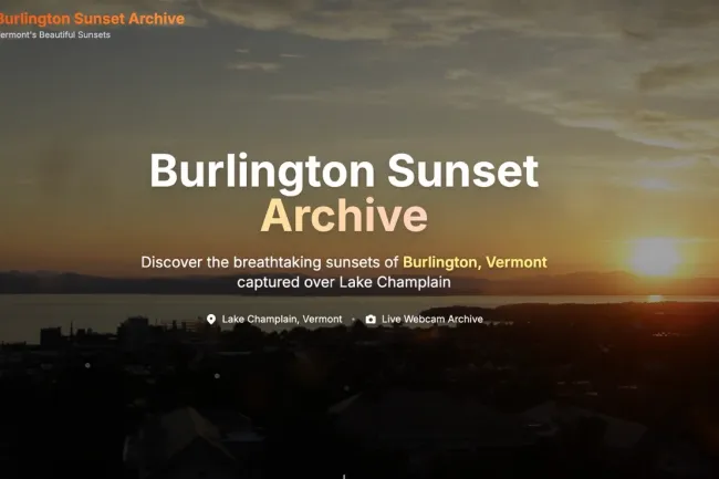 Burlington Sunsets screenshot