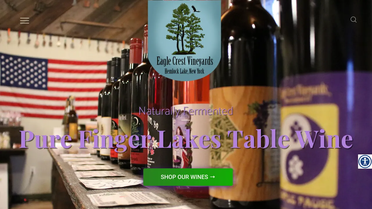 Eagle Crest Vineyards screenshot