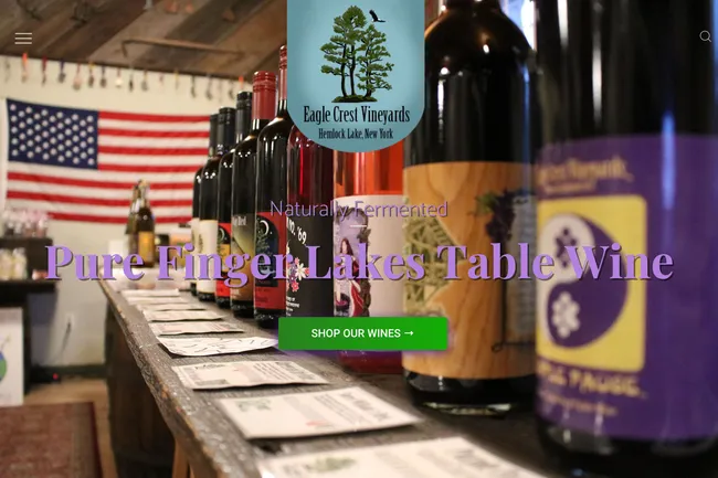 Eagle Crest Vineyards screenshot
