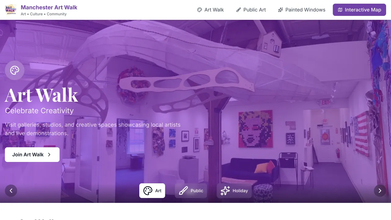 Manchester Art Walk screenshot